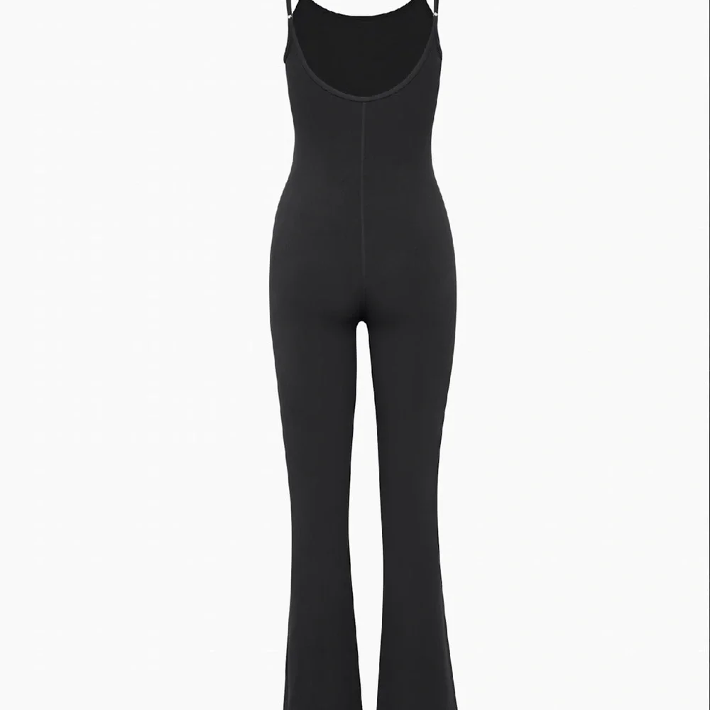 Aritzia Golden Butter Essential Flare Jumpsuit - Picture 8 of 8